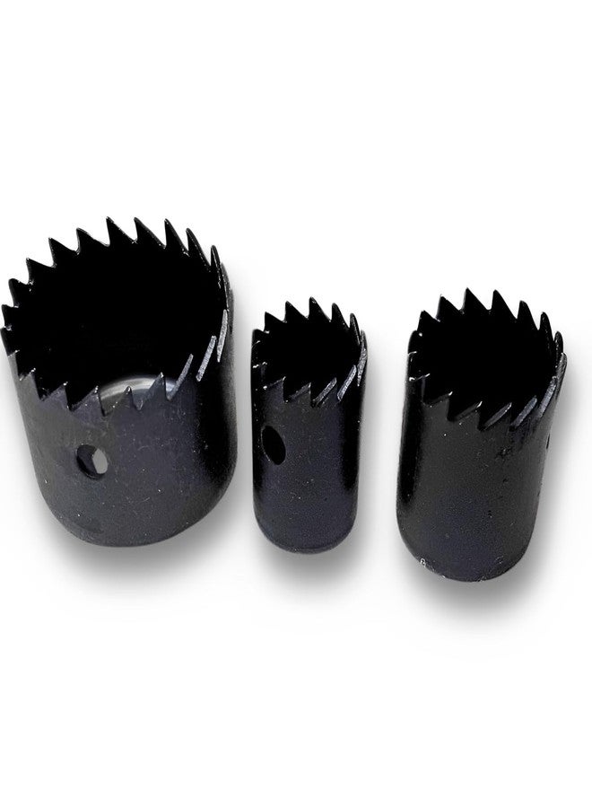 ZIODIC Hole Saw Set 12 Pieces, Hole Saw Kit with Hex Key and Mandrels for Wood, PVC Board, Plastic Plate Drilling (12 PIECES) - Image 4